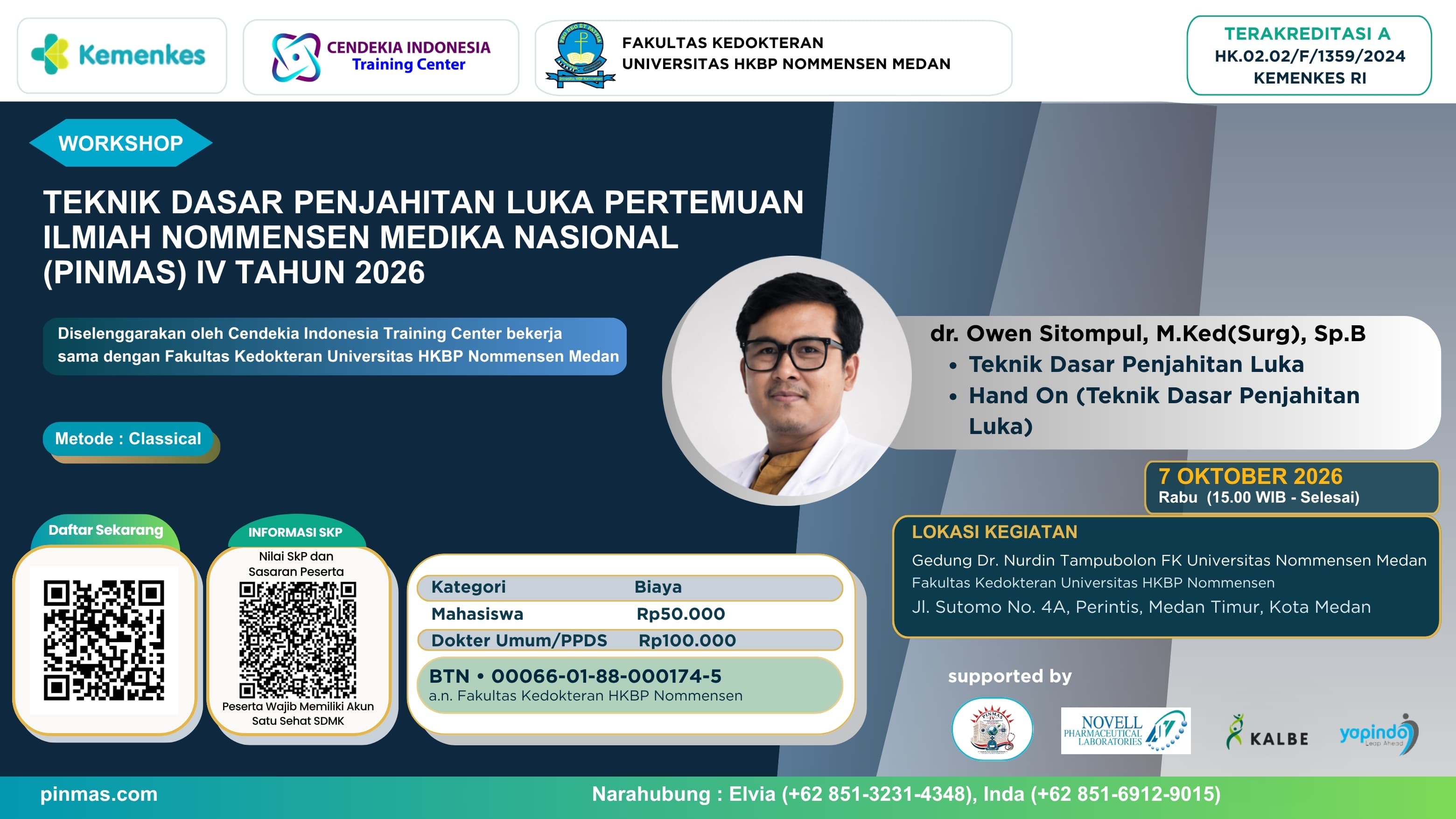 Flyer Teknik Dasar Penjahitan Luka